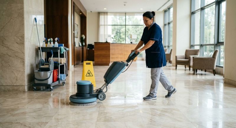 Marble Floor Cleaning in Los Angeles, CA