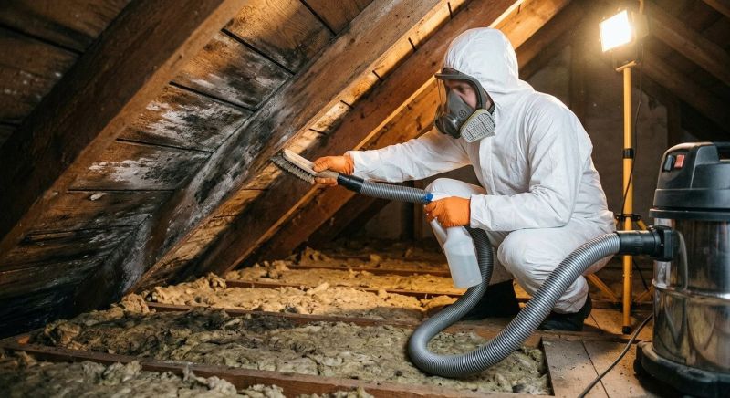 Attic Mold Remediation in West Palm Beach, FL
