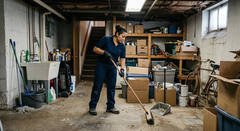 Basement Cleaning Service in Conroe, TX