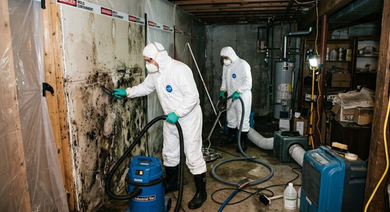 Basement Mold Remediation in Bergen County, NJ