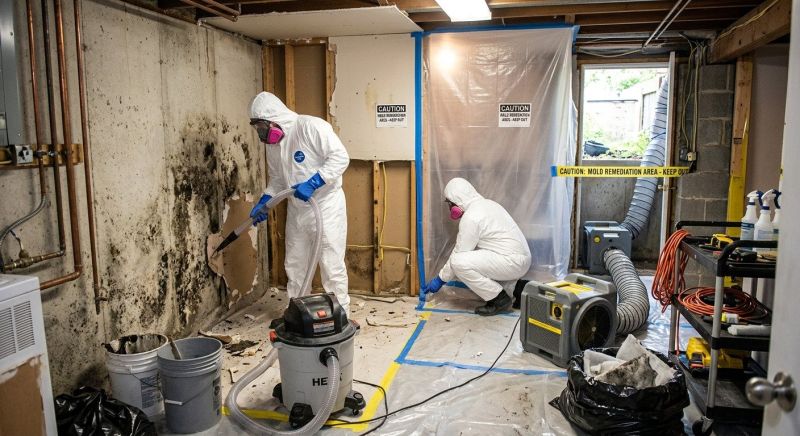 Basement Mold Removal in West Palm Beach, FL