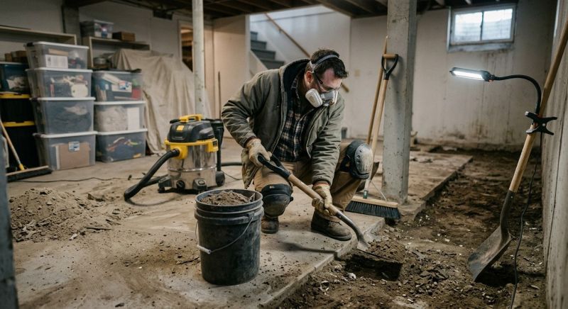 Basement Vacuuming in Renton, WA