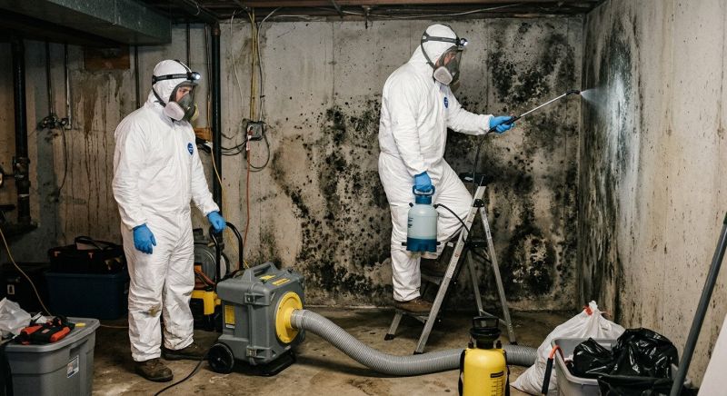 Black Mold Removal in Plano, TX