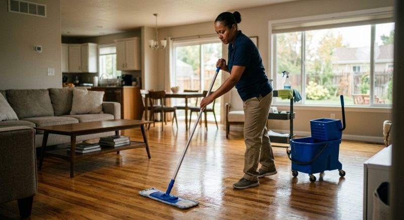 Hardwood Floor Cleaning Service in Bellevue, WA