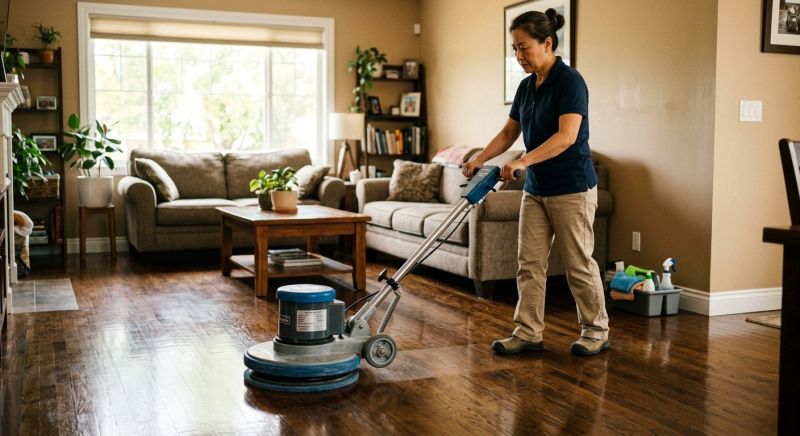 Hardwood Floor Polishing in Pasadena, CA