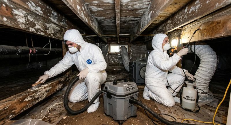 White Mold Mitigation in Boca Raton, FL